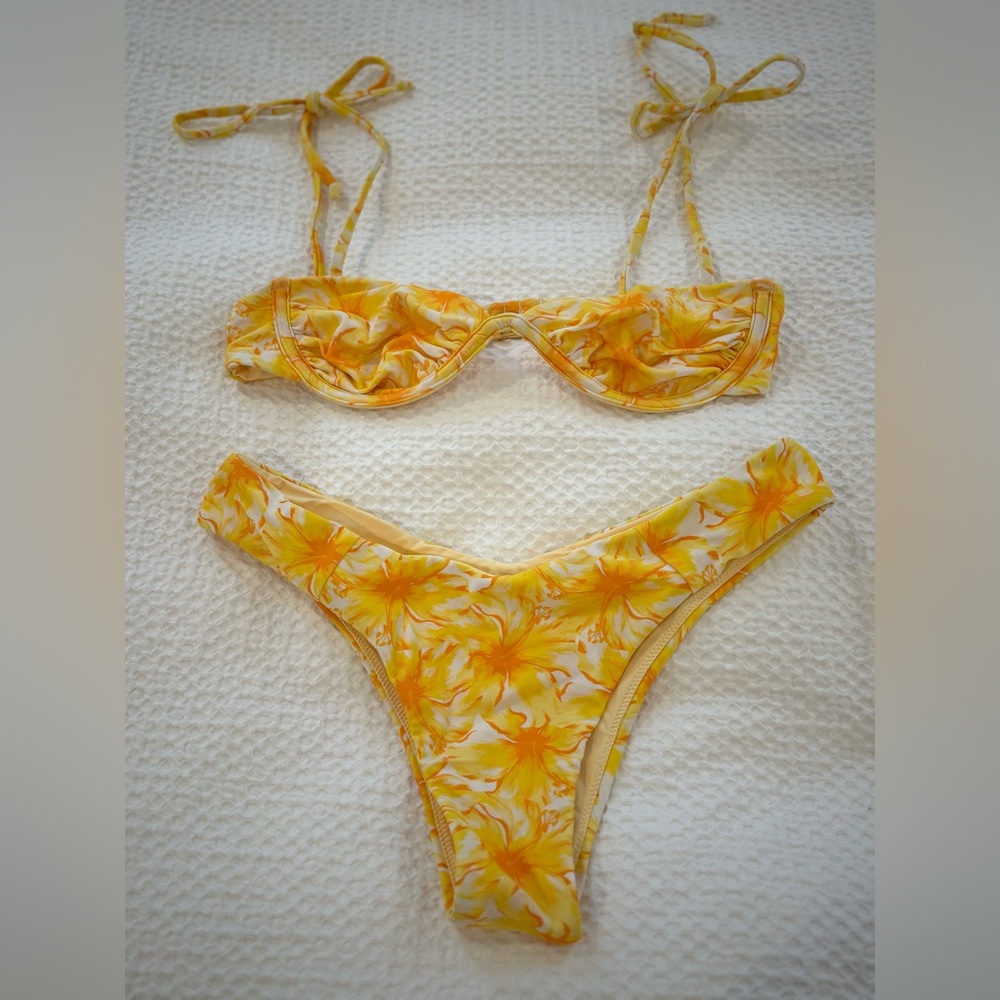 Blackbough Bikini Set - Passionfruit